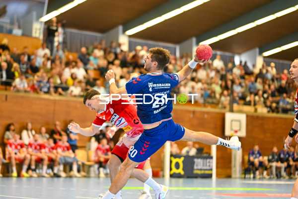 Handball I Herren I Saison 2023-2024 I 2. Handballbundesliga I 6. Spieltag I SG BBM Bietigheim - VfL Lübeck-Schwartau I 08.10.2023 Paco Barthe (20, SG BBM Bietigheim)
Ort: Bietigheim-Bissingen, Germany
Datum: 08.10.2023 - Paco Barthe