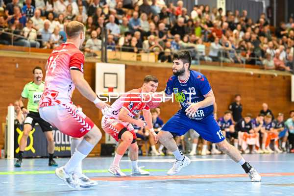 Handball I Herren I Saison 2023-2024 I 2. Handballbundesliga I 6. Spieltag I SG BBM Bietigheim - VfL Lübeck-Schwartau I 08.10.2023 Juan de la Pena (13, SG BBM Bietigheim)
Ort: Bietigheim-Bissingen, Germany
Datum: 08.10.2023 - Juan de la Pena