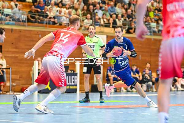 Handball I Herren I Saison 2023-2024 I 2. Handballbundesliga I 6. Spieltag I SG BBM Bietigheim - VfL Lübeck-Schwartau I 08.10.2023 Dominik Claus (7, SG BBM Bietigheim)
Ort: Bietigheim-Bissingen, Germany
Datum: 08.10.2023 - Dominik Claus