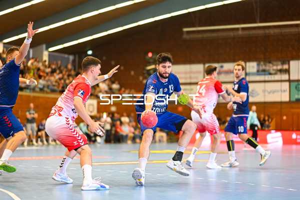Handball I Herren I Saison 2023-2024 I 2. Handballbundesliga I 6. Spieltag I SG BBM Bietigheim - VfL Lübeck-Schwartau I 08.10.2023 Juan de la Pena (13, SG BBM Bietigheim)
Ort: Bietigheim-Bissingen, Germany
Datum: 08.10.2023 - Juan de la Pena