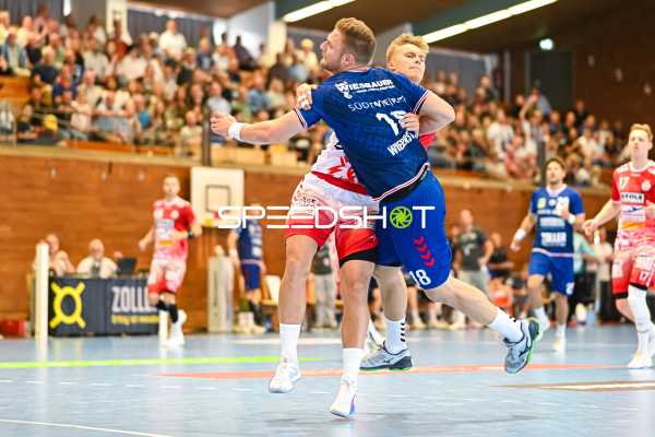 Handball I Herren I Saison 2023-2024 I 2. Handballbundesliga I 6. Spieltag I SG BBM Bietigheim - VfL Lübeck-Schwartau I 08.10.2023 Fabian Wiederstein (18, SG BBM Bietigheim)
Ort: Bietigheim-Bissingen, Germany
Datum: 08.10.2023 - Fabian Wiederstein