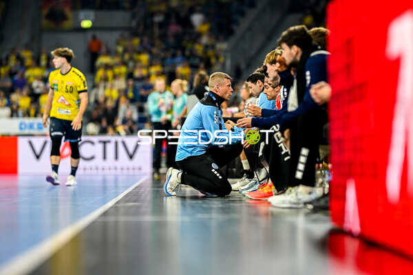 Handball I Herren I Saison 2023-2024 I Liqui Moly Handballbundesliga I 8. Spieltag I Rhein-Neckar Löwen - VfL Gummersbach I 22.10.2023