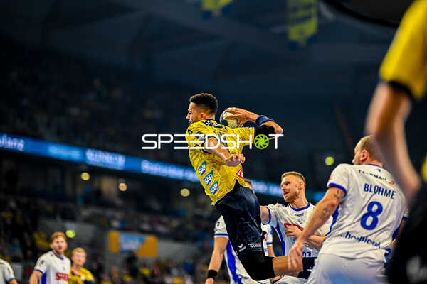 Handball I Herren I Saison 2023-2024 I Liqui Moly Handballbundesliga I 8. Spieltag I Rhein-Neckar Löwen - VfL Gummersbach I 22.10.2023 Philipp Ahouansou (19, Rhein-Neckar Löwen)
Ort: Mannheim, Germany
Datum: 22.10.2023 - Philipp Ahouansou