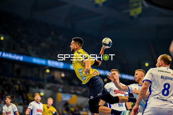 Handball I Herren I Saison 2023-2024 I Liqui Moly Handballbundesliga I 8. Spieltag I Rhein-Neckar Löwen - VfL Gummersbach I 22.10.2023 Philipp Ahouansou (19, Rhein-Neckar Löwen)
Ort: Mannheim, Germany
Datum: 22.10.2023 - Philipp Ahouansou