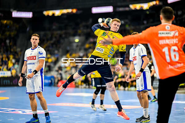 Handball I Herren I Saison 2023-2024 I Liqui Moly Handballbundesliga I 8. Spieltag I Rhein-Neckar Löwen - VfL Gummersbach I 22.10.2023