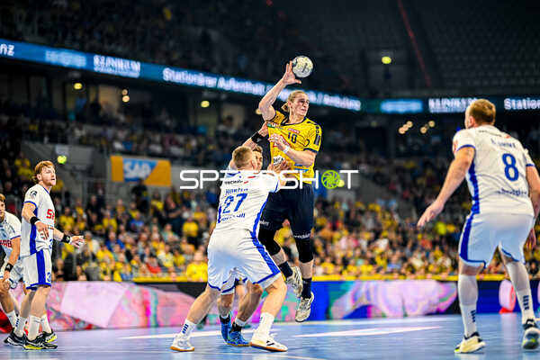 Handball I Herren I Saison 2023-2024 I Liqui Moly Handballbundesliga I 8. Spieltag I Rhein-Neckar Löwen - VfL Gummersbach I 22.10.2023