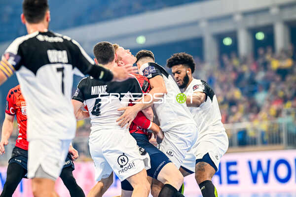 Handball I Herren I Saison 2023-2024 I EHF European League I Gruppenphase I 2. Spieltag I Rhein-Neckar Löwen - HBC Nantes I 24.10.2023