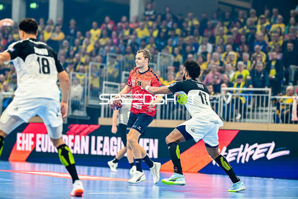 Handball I Herren I Saison 2023-2024 I EHF European League I Gruppenphase I 2. Spieltag I Rhein-Neckar Löwen - HBC Nantes I 24.10.2023