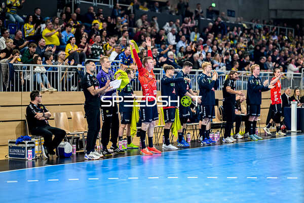 Handball I Herren I Saison 2023-2024 I EHF European League I Gruppenphase I 2. Spieltag I Rhein-Neckar Löwen - HBC Nantes I 24.10.2023