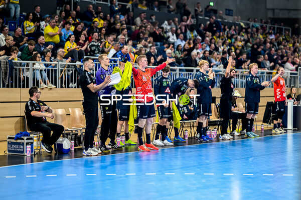 Handball I Herren I Saison 2023-2024 I EHF European League I Gruppenphase I 2. Spieltag I Rhein-Neckar Löwen - HBC Nantes I 24.10.2023