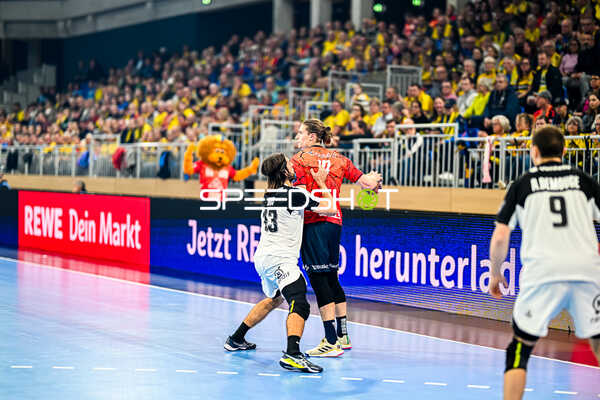 Handball I Herren I Saison 2023-2024 I EHF European League I Gruppenphase I 2. Spieltag I Rhein-Neckar Löwen - HBC Nantes I 24.10.2023