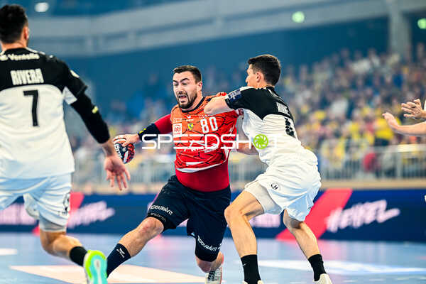 Handball I Herren I Saison 2023-2024 I EHF European League I Gruppenphase I 2. Spieltag I Rhein-Neckar Löwen - HBC Nantes I 24.10.2023