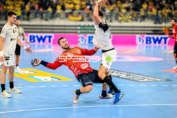 Handball I Herren I Saison 2023-2024 I EHF European League I Gruppenphase I 2. Spieltag I Rhein-Neckar Löwen - HBC Nantes I 24.10.2023