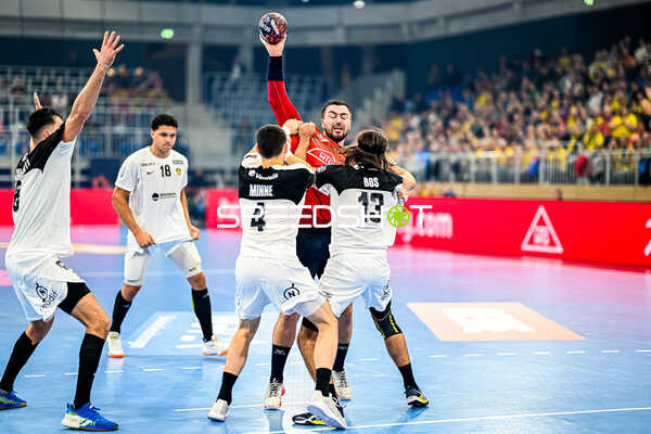 Handball I Herren I Saison 2023-2024 I EHF European League I Gruppenphase I 2. Spieltag I Rhein-Neckar Löwen - HBC Nantes I 24.10.2023