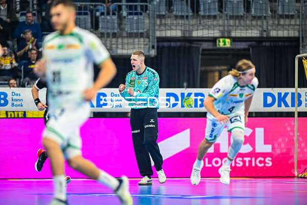 Handball I Herren I Saison 2023-2024 I Liqui Moly Handballbundesliga I 10. Spieltag I Rhein-Neckar Löwen - SC DHfK Leipzig I 09.11.2023