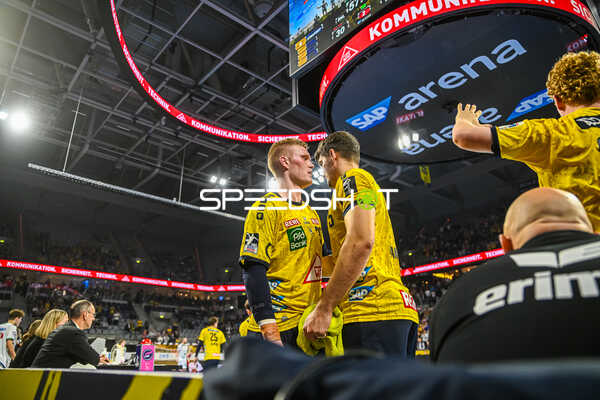 Handball I Herren I Saison 2023-2024 I Liqui Moly Handballbundesliga I 10. Spieltag I Rhein-Neckar Löwen - SC DHfK Leipzig I 09.11.2023