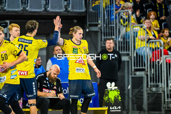 Handball I Herren I Saison 2023-2024 I Liqui Moly Handballbundesliga I 10. Spieltag I Rhein-Neckar Löwen - SC DHfK Leipzig I 09.11.2023