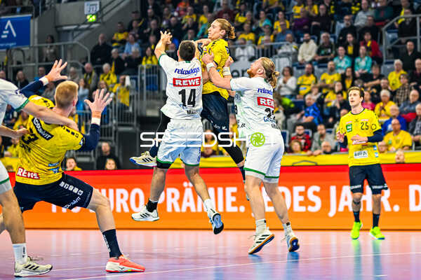 Handball I Herren I Saison 2023-2024 I Liqui Moly Handballbundesliga I 10. Spieltag I Rhein-Neckar Löwen - SC DHfK Leipzig I 09.11.2023