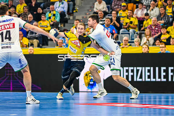 Handball I Herren I Saison 2023-2024 I Liqui Moly Handballbundesliga I 10. Spieltag I Rhein-Neckar Löwen - SC DHfK Leipzig I 09.11.2023