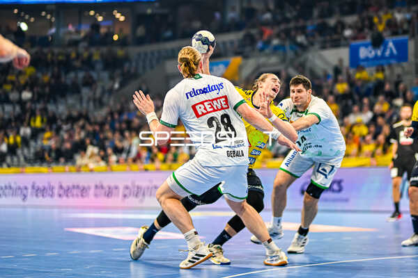 Handball I Herren I Saison 2023-2024 I Liqui Moly Handballbundesliga I 10. Spieltag I Rhein-Neckar Löwen - SC DHfK Leipzig I 09.11.2023