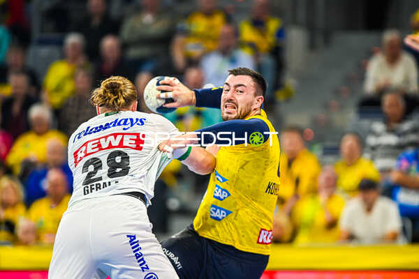 Handball I Herren I Saison 2023-2024 I Liqui Moly Handballbundesliga I 10. Spieltag I Rhein-Neckar Löwen - SC DHfK Leipzig I 09.11.2023