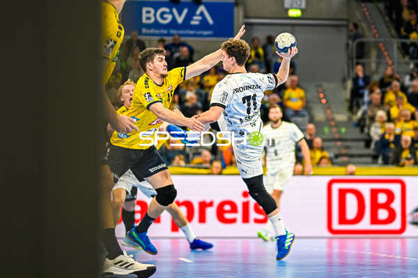 Handball I Herren I Saison 2023-2024 I Liqui Moly Handballbundesliga I 11. Spieltag I Rhein-Neckar Löwen - THW Kiel I 12.11.2023