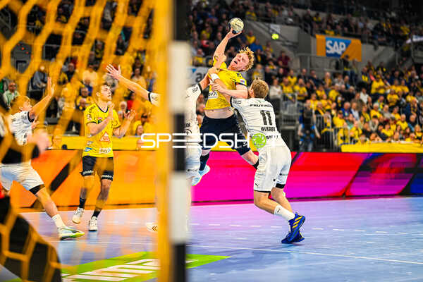 Handball I Herren I Saison 2023-2024 I Liqui Moly Handballbundesliga I 11. Spieltag I Rhein-Neckar Löwen - THW Kiel I 12.11.2023