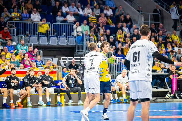 Handball I Herren I Saison 2023-2024 I Liqui Moly Handballbundesliga I 11. Spieltag I Rhein-Neckar Löwen - THW Kiel I 12.11.2023