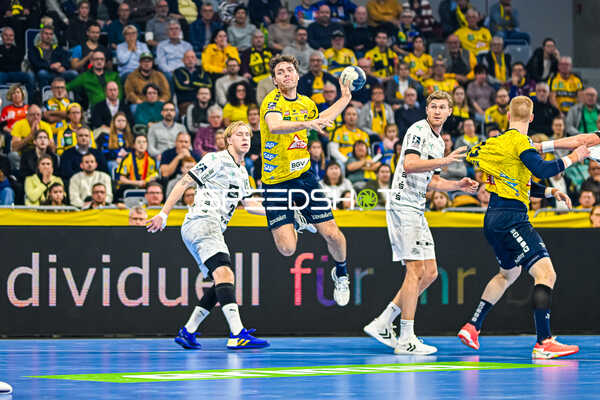 Handball I Herren I Saison 2023-2024 I Liqui Moly Handballbundesliga I 11. Spieltag I Rhein-Neckar Löwen - THW Kiel I 12.11.2023