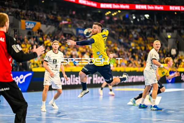 Handball I Herren I Saison 2023-2024 I Liqui Moly Handballbundesliga I 11. Spieltag I Rhein-Neckar Löwen - THW Kiel I 12.11.2023