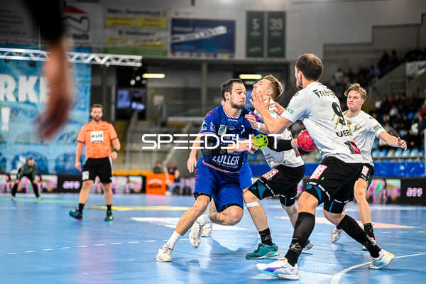Handball I Herren I Saison 2023-2024 I 2. Handballbundesliga I 12. Spieltag I SG BBM Bietigheim - HC Elbflorenz I 18.11.2023 Dominik Claus (7, SG BBM Bietigheim)
Ort: Bietigheim-Bissingen, Germany
Datum: 18.11.2023 - Dominik Claus