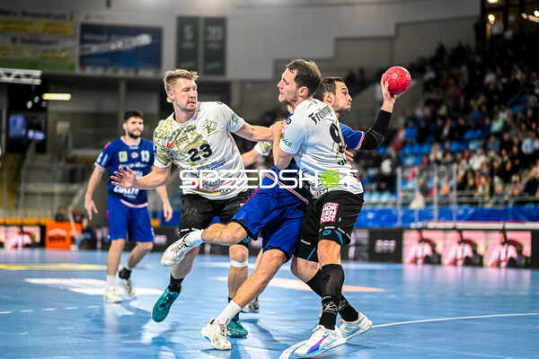 Handball I Herren I Saison 2023-2024 I 2. Handballbundesliga I 12. Spieltag I SG BBM Bietigheim - HC Elbflorenz I 18.11.2023 Dominik Claus (7, SG BBM Bietigheim)
Ort: Bietigheim-Bissingen, Germany
Datum: 18.11.2023 - Dominik Claus