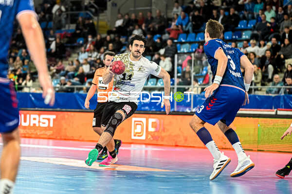 Handball I Herren I Saison 2023-2024 I 2. Handballbundesliga I 12. Spieltag I SG BBM Bietigheim - HC Elbflorenz I 18.11.2023 Doruk Pehlivan (HC Elbflorenz)
Ort: Bietigheim-Bissingen, Germany
Datum: 18.11.2023