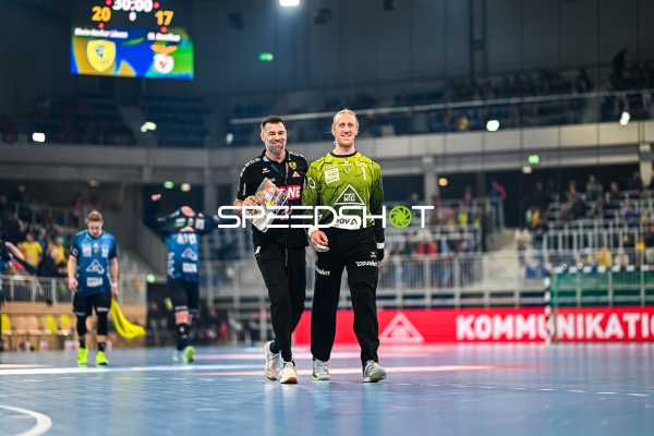 Handball I Herren I Saison 2023-2024 I EHF European League I Gruppenphase I 4. Spieltag I Rhein-Neckar Löwen - Benfica Lissabon I 21.11.2023