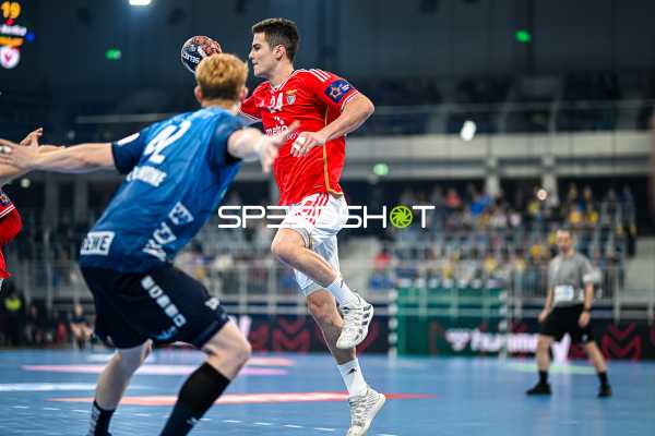 Handball I Herren I Saison 2023-2024 I EHF European League I Gruppenphase I 4. Spieltag I Rhein-Neckar Löwen - Benfica Lissabon I 21.11.2023