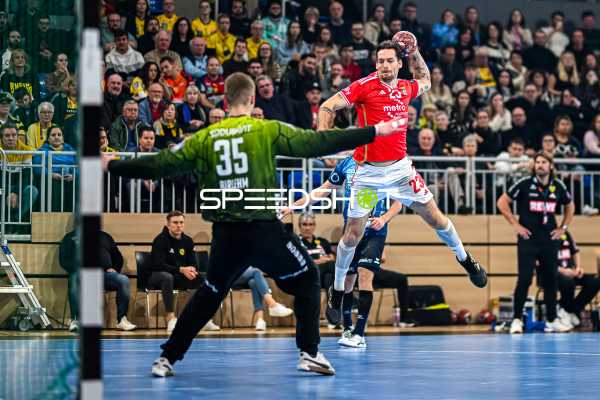 Handball I Herren I Saison 2023-2024 I EHF European League I Gruppenphase I 4. Spieltag I Rhein-Neckar Löwen - Benfica Lissabon I 21.11.2023