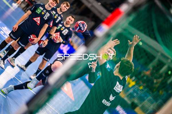 Handball I Herren I Saison 2023-2024 I EHF European League I Gruppenphase I 4. Spieltag I Rhein-Neckar Löwen - Benfica Lissabon I 21.11.2023