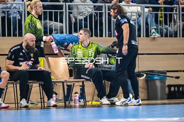 Handball I Herren I Saison 2023-2024 I EHF European League I Gruppenphase I 4. Spieltag I Rhein-Neckar Löwen - Benfica Lissabon I 21.11.2023