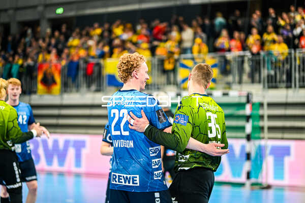 Handball I Herren I Saison 2023-2024 I EHF European League I Gruppenphase I 4. Spieltag I Rhein-Neckar Löwen - Benfica Lissabon I 21.11.2023