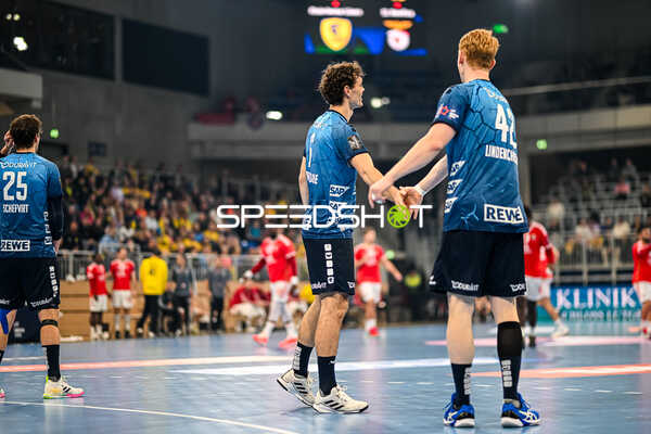Handball I Herren I Saison 2023-2024 I EHF European League I Gruppenphase I 4. Spieltag I Rhein-Neckar Löwen - Benfica Lissabon I 21.11.2023