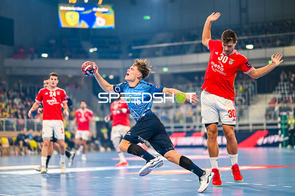 Handball I Herren I Saison 2023-2024 I EHF European League I Gruppenphase I 4. Spieltag I Rhein-Neckar Löwen - Benfica Lissabon I 21.11.2023