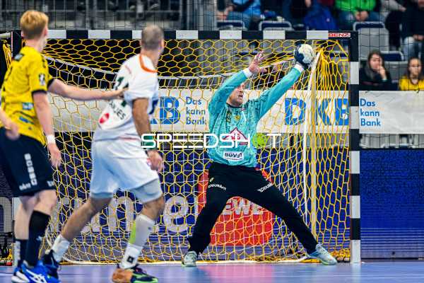 Handball I Herren I Saison 2023-2024 I Liqui Moly Handballbundesliga I 13. Spieltag I Rhein-Neckar Löwen - HSG Wetzlar I 23.11.2023 Mikael Appelgren (1, Rhein-Neckar Löwen)
Ort: Mannheim, Germany
Datum: 23.11.2023 - Mikael Appelgren