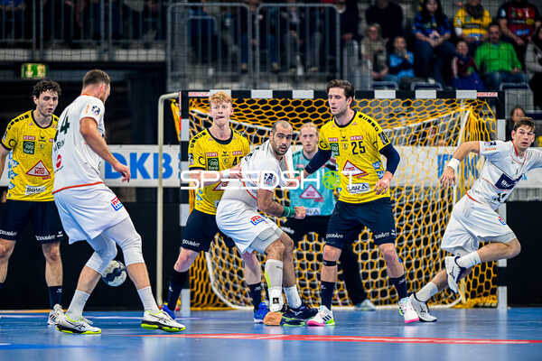 Handball I Herren I Saison 2023-2024 I Liqui Moly Handballbundesliga I 13. Spieltag I Rhein-Neckar Löwen - HSG Wetzlar I 23.11.2023