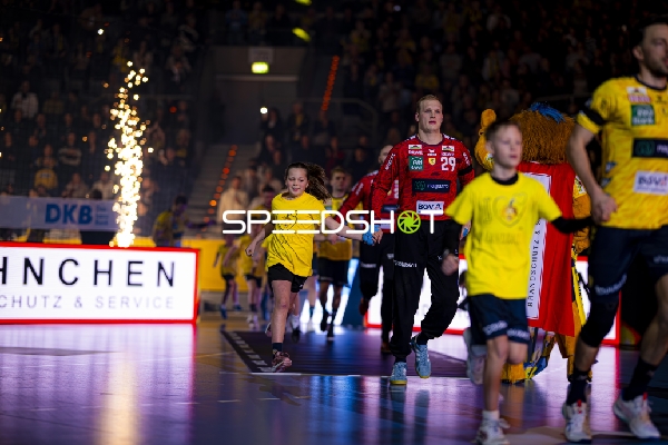 Einlauf von David Späth (29; Rhein Neckar Löwen)