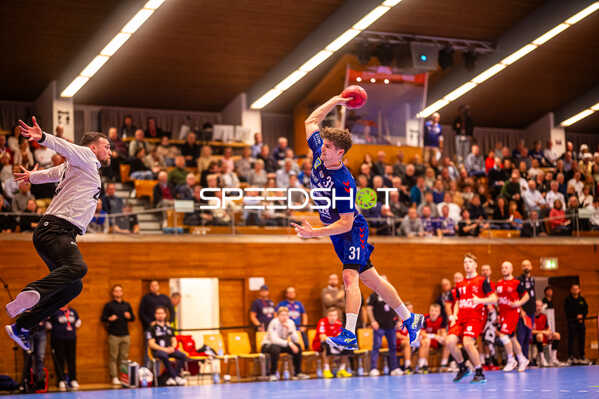 Handball I Herren I Saison 2023-2024 I 2. Handballbundesliga I 14. Spieltag I SG BBM Bietigheim - TuS Vinnhorst I 29.11.2023 Alexander Pfeifer (31, SG BBM Bietigheim)
Ort: Bietigheim-Bissingen, Germany
Datum: 29.11.2023 - Alexander Pfeifer