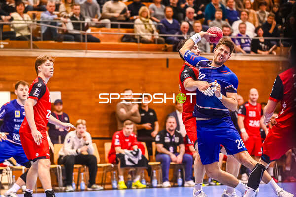 Handball I Herren I Saison 2023-2024 I 2. Handballbundesliga I 14. Spieltag I SG BBM Bietigheim - TuS Vinnhorst I 29.11.2023 Paco Barthe (20, SG BBM Bietigheim)
Ort: Bietigheim-Bissingen, Germany
Datum: 29.11.2023 - Paco Barthe