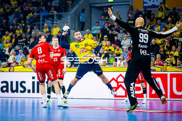 Handball I Herren I Saison 2023-2024 I Liqui Moly Handballbundesliga I 15. Spieltag I Rhein-Neckar Löwen - TBV Lemgo Lippe I 09.12.2023