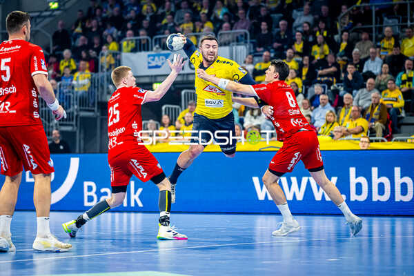 Handball I Herren I Saison 2023-2024 I Liqui Moly Handballbundesliga I 15. Spieltag I Rhein-Neckar Löwen - TBV Lemgo Lippe I 09.12.2023