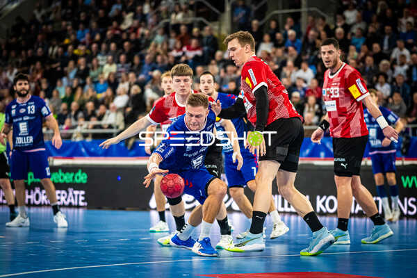 Handball I Herren I Saison 2023-2024 I DHB-Pokal I Achtelfinale I SG BBM Bietigheim - Füchse Berlin I 12.12.2023