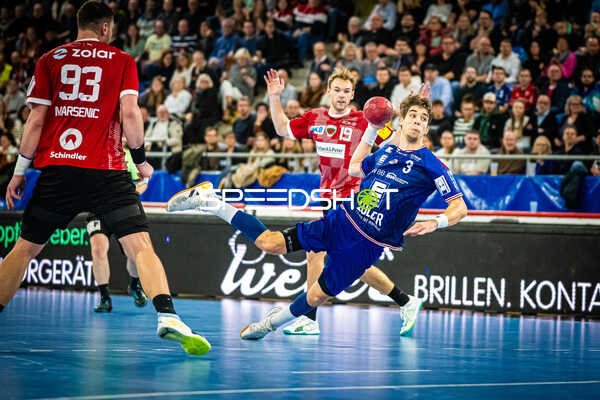 Handball I Herren I Saison 2023-2024 I DHB-Pokal I Achtelfinale I SG BBM Bietigheim - Füchse Berlin I 12.12.2023